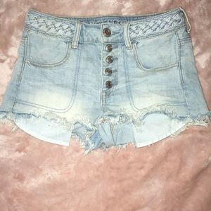 American eagle high waisted shorts